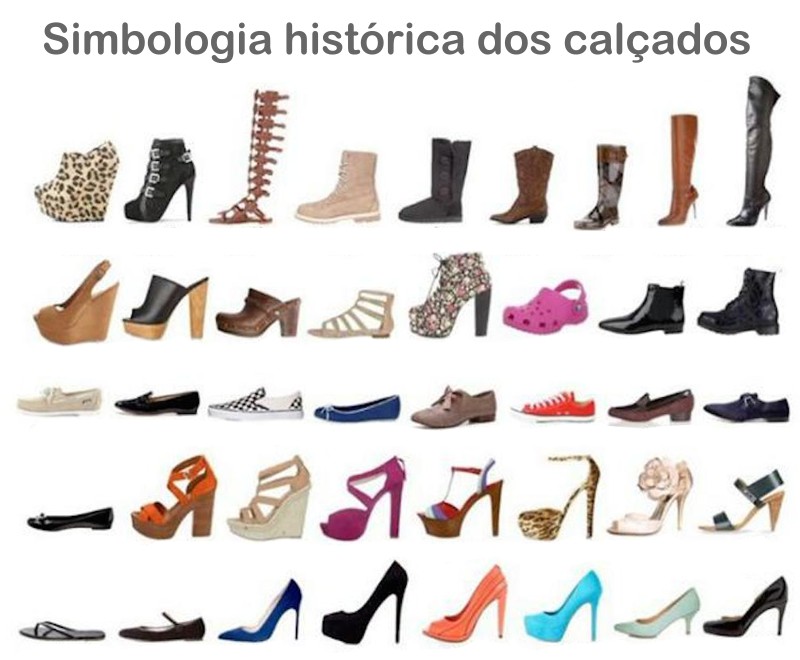 simbologia historica dos calcados sapatos